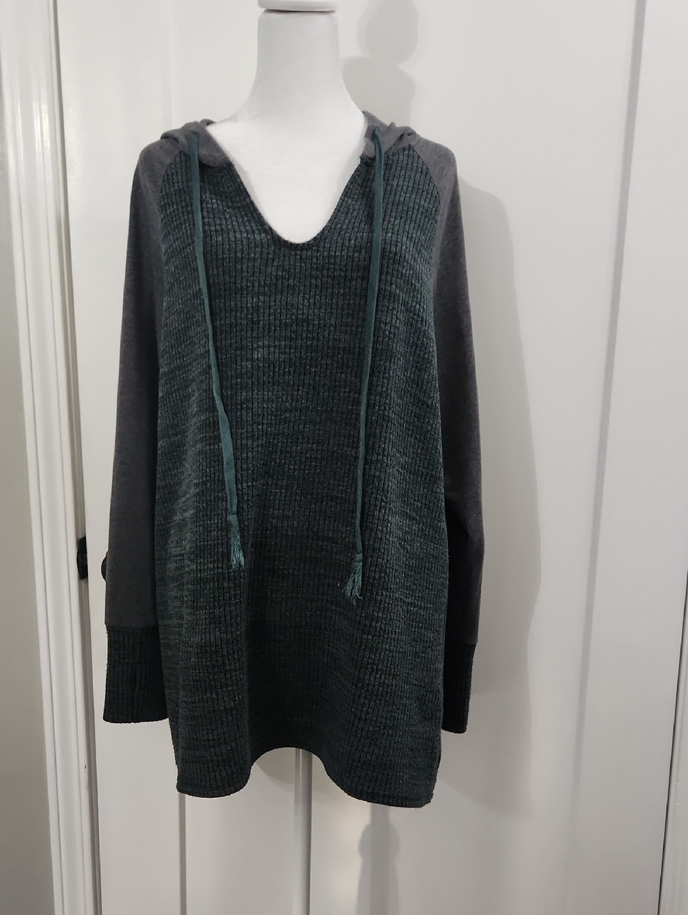Womens Sweater Hoodie Tunic